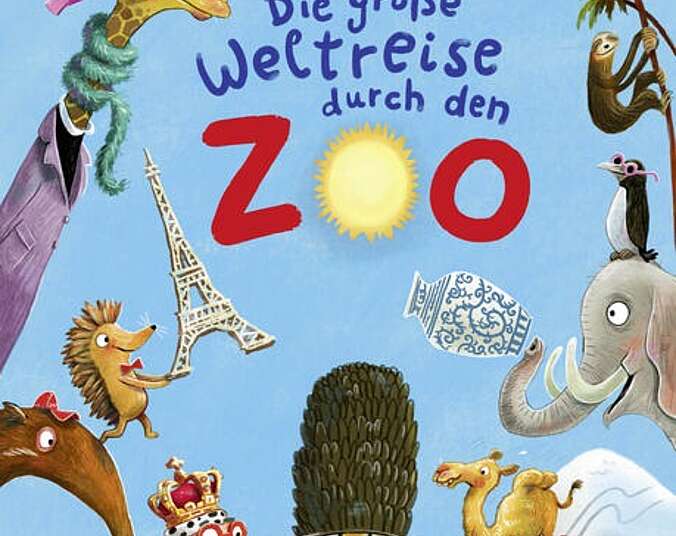 Die Zootiere auf Weltreise.