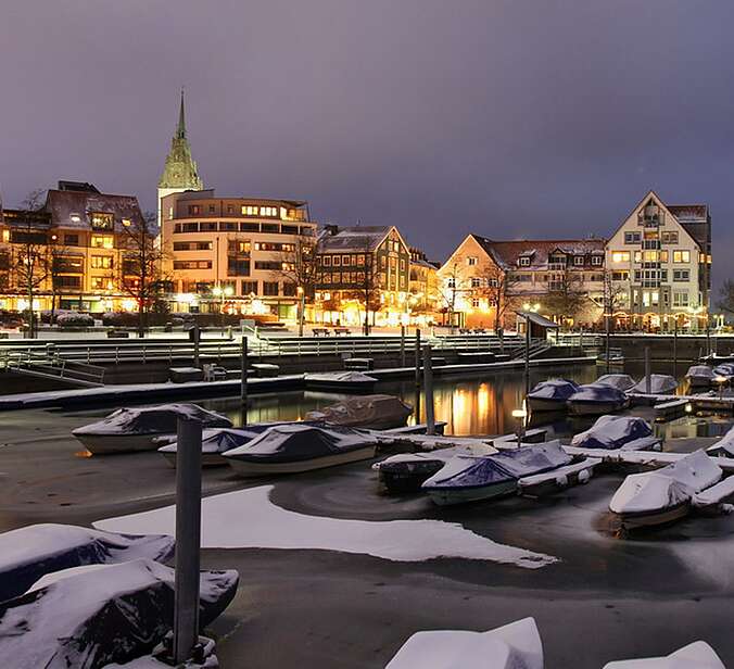 Winterstimmung Friedrichshafen